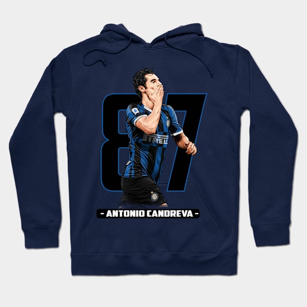 Antonio Candreva Hoodie by anasdz1908